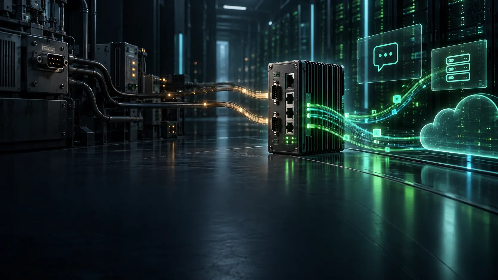 NetBuffer: Coletor de dados TCP/IP, Serial, Gateway Serial/IP e Servidor SMS